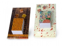 Decorazione carta su perspex