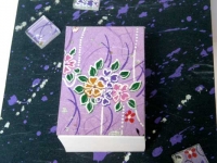 Decorazione carta su perspex