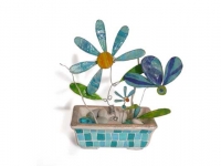 Fiori in carta e filo di ferro